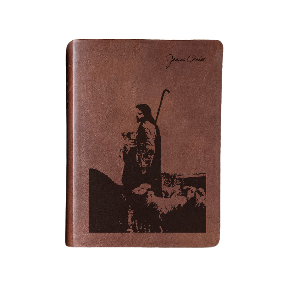 "GREAT SHEPHERD" BIBLE WITH CUSTOM NAME