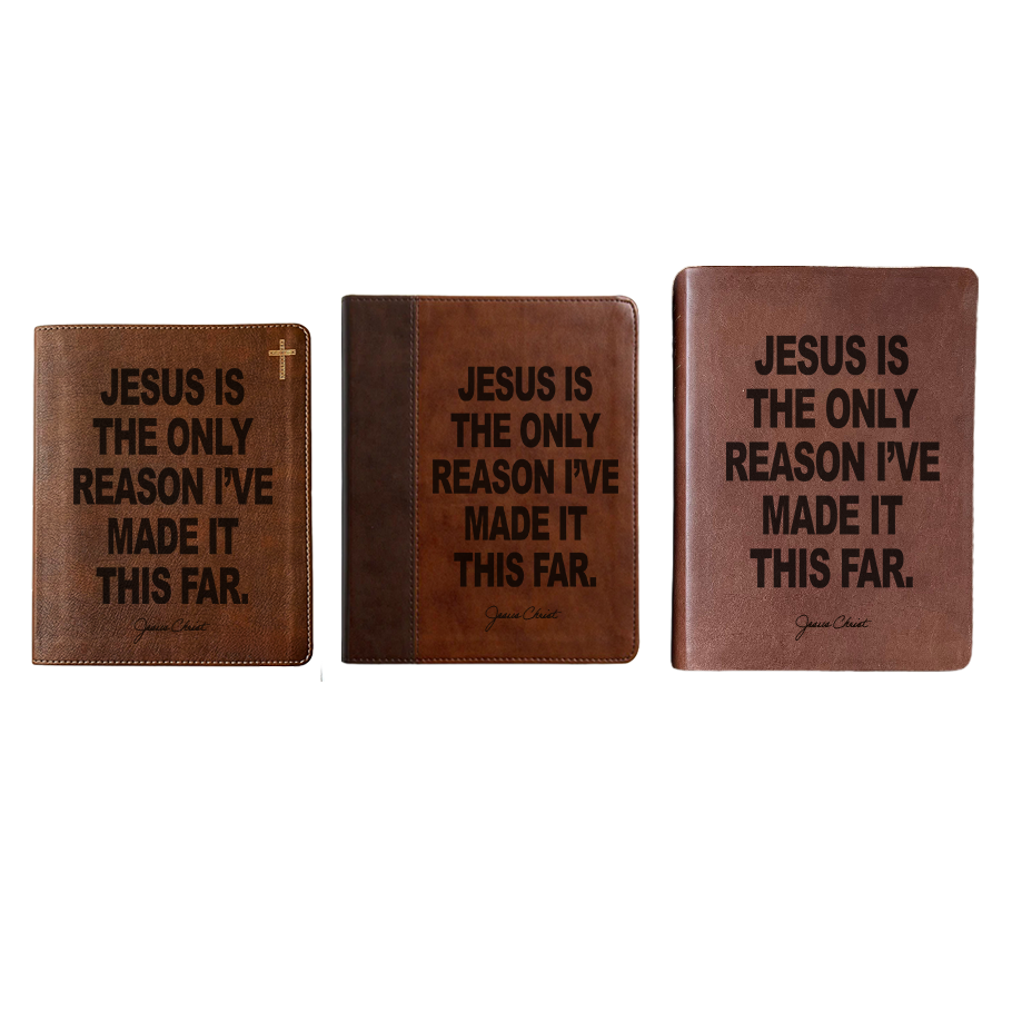 "JESUS IS THE REASON" BIBLE WITH CUSTOM NAME