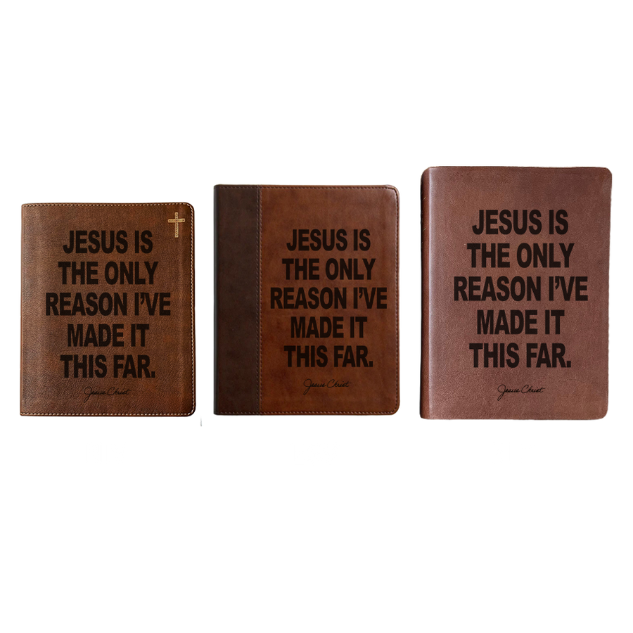 "JESUS IS THE REASON" BIBLE WITH CUSTOM NAME