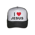 "I LOVE JESUS" UNISEX FOAM TRUCKER HAT