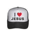 "I LOVE JESUS" UNISEX FOAM TRUCKER HAT