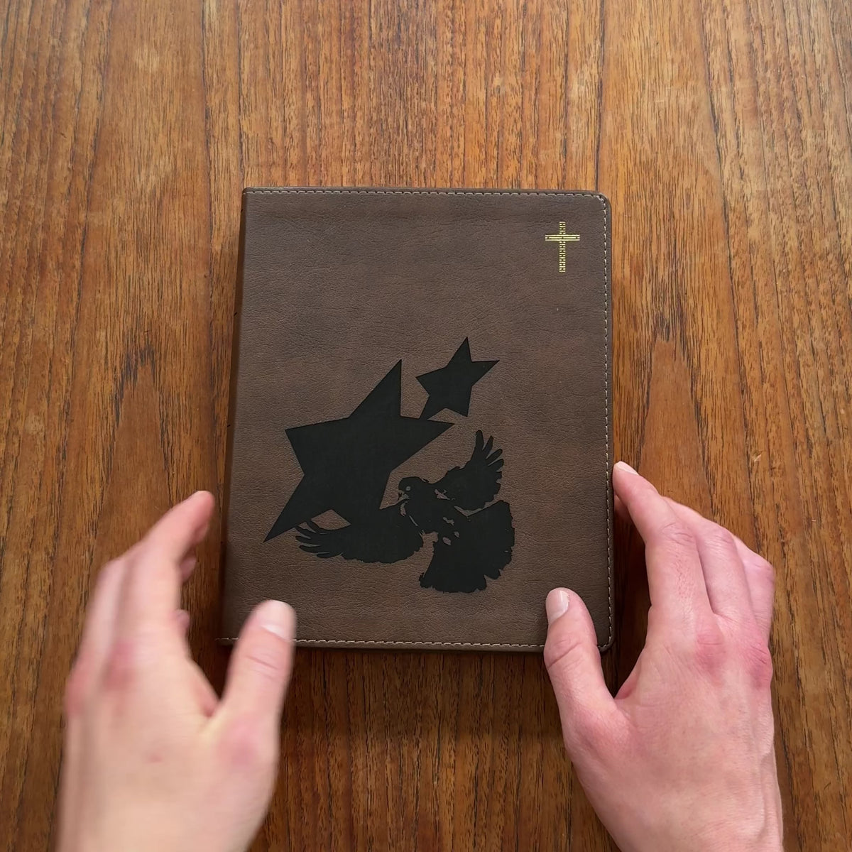 "FATHER SON HOLY SPIRIT" BIBLE WITH CUSTOM NAME