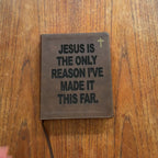"JESUS IS THE REASON" BIBLE WITH CUSTOM NAME