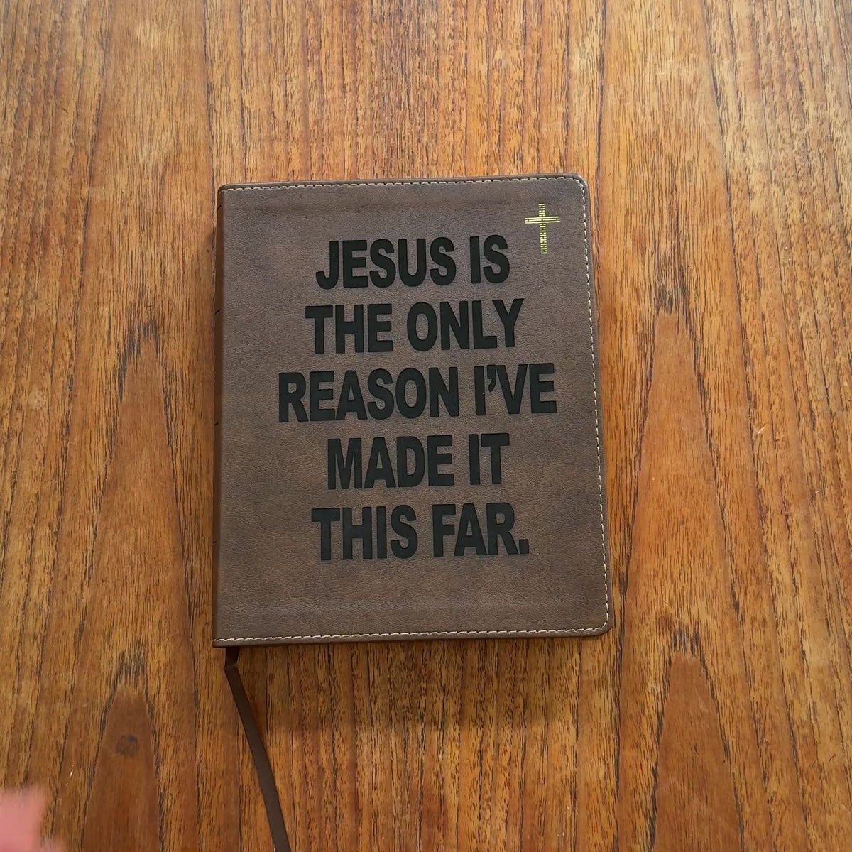 "JESUS IS THE REASON" BIBLE WITH CUSTOM NAME