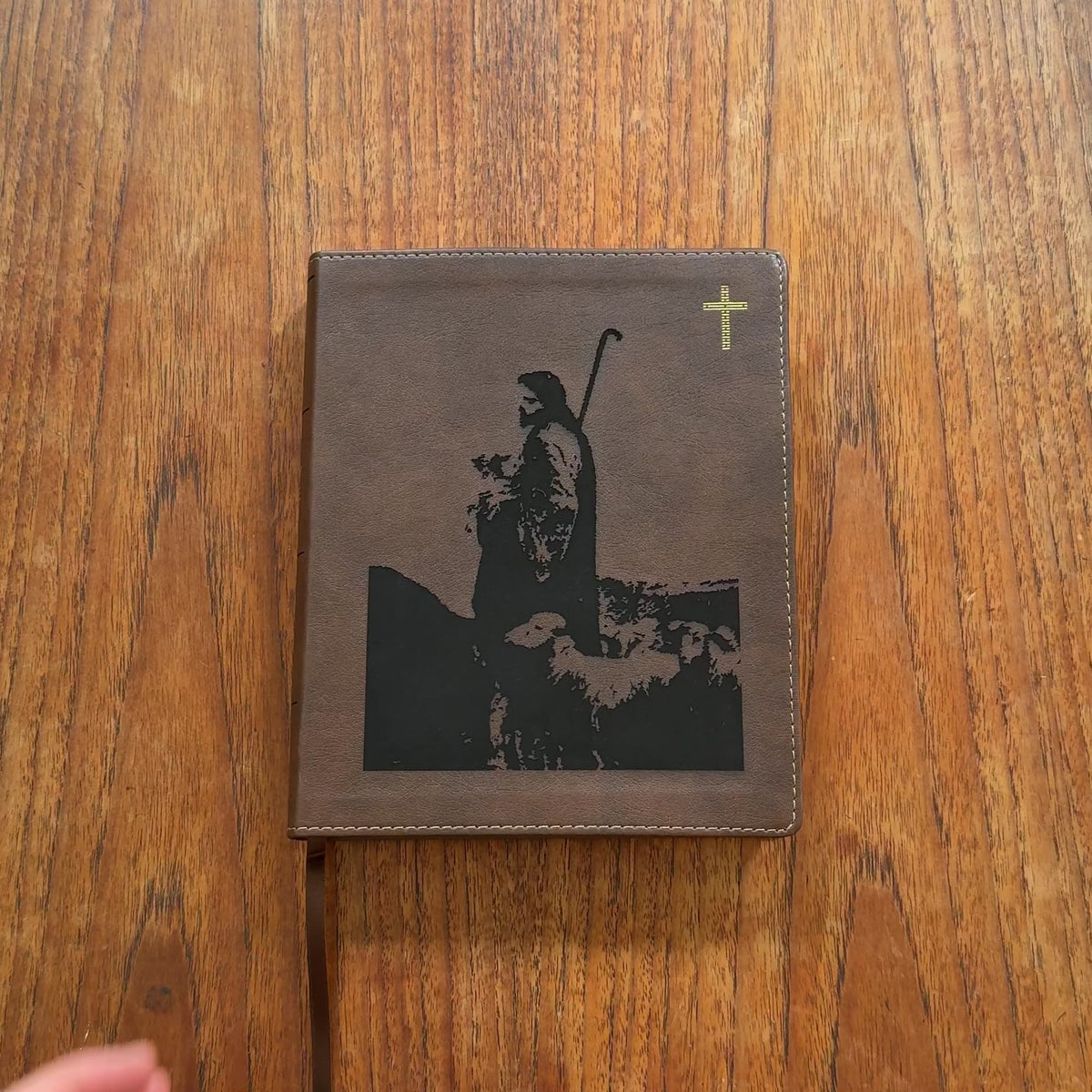 "GREAT SHEPHERD" BIBLE WITH CUSTOM NAME