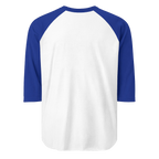 "IN JESUS WE TRUST" UNISEX 3/4 RAGLAN SHIRT